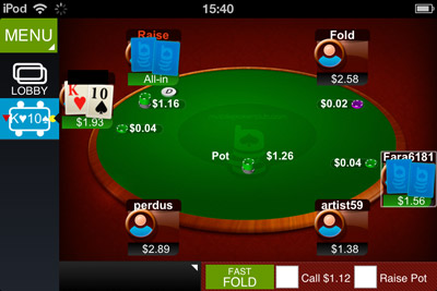 Next! poker dla iphone/ipad